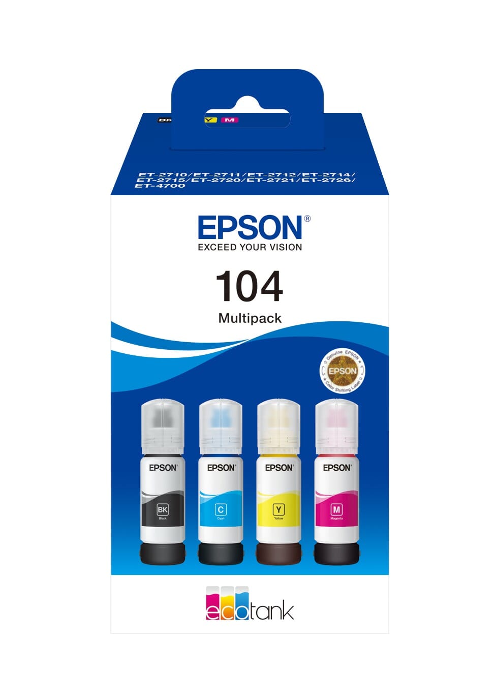 Epson 104 - Ecotank Multipack Inkt