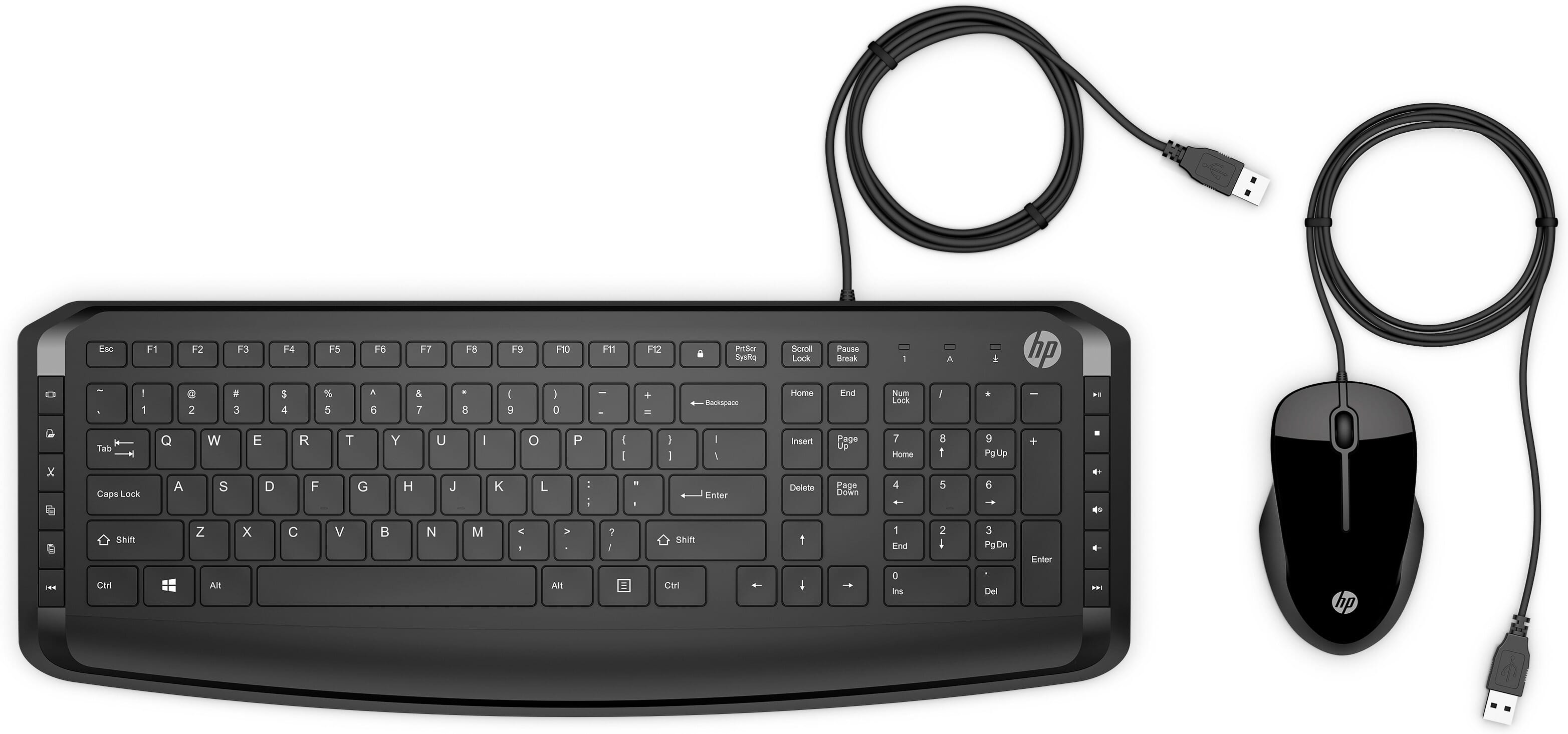 HP Pavilion Keyboard and Mouse 200 Toetsenbord Zwart