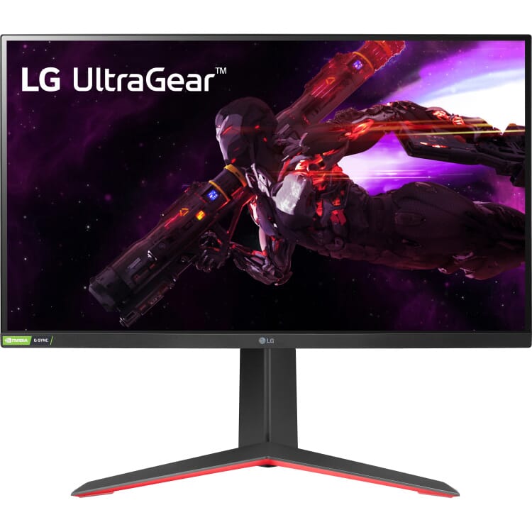 LG UltraGear 27GP850P-B gaming monitor 2x HDMI, 1x DisplayPort, 2x USB-A 3.2 (5 Gbit/s), 1x USB-B 3.2 (5 Gbit/s), 165 Hz